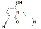 1-[3-(dimethylamino)propyl]-1,2-dihydro-6-hydroxy-4-methyl-2-oxonicotinonitrile CAS#: 40859-37-8