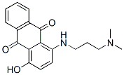 1-[[3-(dimethylamino)propyl]amino]-4-hydroxyanthraquinone CAS#: 38866-17-0