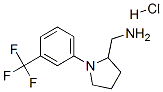 [1-[3-(trifluoromethyl)phenyl]pyrrolidin-2-yl]methanamine hydrochlorid e CAS#: 142469-77-0