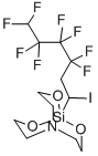 1-(3,3,4,4,5,5,6,6-Octafluoro-1-iodohexyl)-2,8,9-trioxa-5-aza-1-silabi cyclo(3.3.3)undecane CAS#: 135587-12-1
