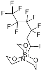 1-(3,3,4,4,5,5,6,6,6-Nonafluoro-1-iodohexyl)-2,8,9-trioxa-5-aza-1-sila bicyclo(3.3.3)undecane CAS#: 135587-13-2