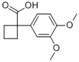 1-(3,4-DIMETHOXYPHENYL)CYCLOBUTANECARBOXYLIC ACID CAS#: 147406-22-2