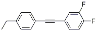 1-[(3,4-Difluorophenyl)ethynyl]-4-ethylbenzene CAS#: 145698-43-7