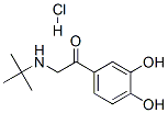 1-(3,4-dihydroxyphenyl)-2-[(1,1-dimethylethyl)amino]ethan-1-one hydrochloride CAS#: 34715-64-5