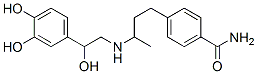 1-(3,4-dihydroxyphenyl)-2-(3-(4-carbamylphenyl)-1-methylpropylamino)ethanol CAS#: 130783-39-0