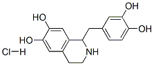 1-[(3,4-dihydroxyphenyl)methyl]-1,2,3,4-tetrahydroisoquinoline-6,7-diol hydrochloride CAS#: 3184-36-9