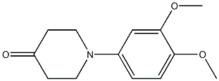 1-(3,4-dimethoxyphenyl)piperidin-4-one CAS#: 286469-73-6