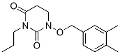1-[(3,4-dimethylphenyl)methoxy]-3-propyl-1,3-diazinane-2,4-dione CAS#: 30060-53-8