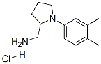[1-(3,4-dimethylphenyl)pyrrolidin-2-yl]methanamine hydrochloride CAS#: 142469-89-4