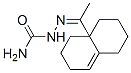 [1-(3,4,5,6,7,8-hexahydro-2H-naphthalen-4a-yl)ethylideneamino]urea CAS#: 3513-25-5