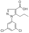 1-(3,5-DICHLOROPHENYL)-5-PROPYL-1H-PYRAZOLE-4-CARBOXYLIC ACID CAS#: 306936-60-7