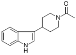 1-[4-(1H-INDOL-3-YL)PIPERIDINO]ETHAN-1-ONE CAS#: 30030-83-2