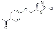 1-(4-[(2-CHLORO-1,3-THIAZOL-5-YL)METHOXY]PHENYL)-1-ETHANONE CAS#: 339104-75-5
