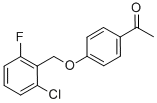1-{4-[(2-CHLORO-6-FLUOROBENZYL)OXY]PHENYL}ETHAN-1-ONE CAS#: 306934-77-0