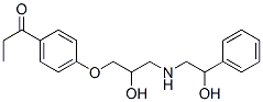 1-[4-[2-Hydroxy-3-[(2-hydroxy-2-phenylethyl)amino]propoxy]phenyl]-1-propanone CAS#: 36115-98-7