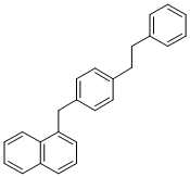 1-[4-(2-PHENYLETHYL)BENZYL]NAPHTHALENE CAS#: 127833-53-8