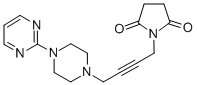 1-(4-(4-(2-Pyrimidinyl)-1-piperazinyl)-2-butynyl)-2,5-pyrrolidinedione CAS#: 135705-03-2