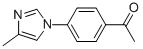 1-(4-(4-Methyl-1H-imidazol-1-yl)phenyl)ethanone CAS#: 142161-53-3