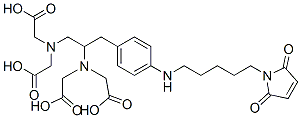 1-(4-(5-maleimidopentyl)aminobenzyl)ethylenediaminetetraacetic acid CAS#: 155015-71-7