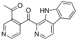 1-[4-(9H-Pyrido[3,4-b]indol-1-ylcarbonyl)pyridin-3-yl]ethanone CAS#: 31482-18-5