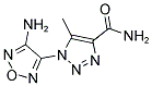 1-(4-AMINO-1,2,5-OXADIAZOL-3-YL)-5-METHYL-1H-1,2,3-TRIAZOLE-4-CARBOXAMIDE CAS#: 312267-71-3