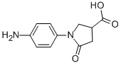 1-(4-AMINOPHENYL)-5-OXOPYRROLIDINE-3-CARBOXYLIC ACID CAS#: 346637-44-3