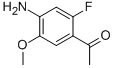 1-(4-Amino-2-fluoro-5-methoxy-phenyl)-ethanone CAS#: 175711-82-7
