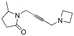 1-[4-(Azetidin-1-yl)-2-butynyl]-5-methylpyrrolidin-2-one CAS#: 119977-60-5