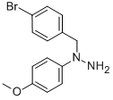 1-(4-Bromobenzyl)-1-(4-methoxyphenyl)hydrazine CAS#: 176045-80-0