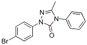 1-(4-Bromophenyl)-4,5-dihydro-3-methyl-4-phenyl-1H-1,2,4-triazol-5-one CAS#: 32589-66-5