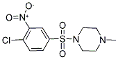1-[(4-CHLORO-3-NITROPHENYL)SULFONYL]-4-METHYLPIPERAZINE CAS#: 324068-31-7