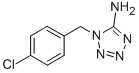 1-(4-CHLOROBENZYL)-1H-1,2,3,4-TETRAAZOL-5-YLAMINE CAS#: 31694-94-7