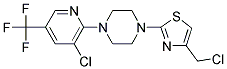 1-[4-(CHLOROMETHYL)-1,3-THIAZOL-2-YL]-4-[3-CHLORO-5-(TRIFLUOROMETHYL)-2-PYRIDINYL]PIPERAZINE CAS#: 303150-21-2