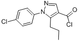 1-(4-CHLOROPHENYL)-5-PROPYL-1H-PYRAZOLE-4-CARBONYL CHLORIDE CAS#: 175137-18-5