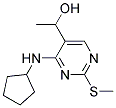 1-(4-CYCLOPENTYLAMINO-2-METHYLSULFANYL-PYRIMIDIN-5-YL)-ETHANOL CAS#: 362656-31-3