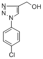 [1-(4-Chlorophenyl)-1H-1,2,3-triazol-4-yl]methanol CAS#: 133902-66-6