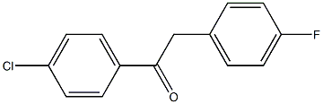1-(4-Chlorophenyl)-2-(4-fluorophenyl)ethanone CAS#: 126866-15-7