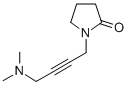 1-(4-DIMETHYLAMINO-BUT-2-YNYL)-PYRROLIDIN-2-ONE CAS#: 3854-02-2