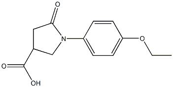1-(4-ETHOXY-PHENYL)-5-OXO-PYRROLIDINE-3-CARBOXYLIC ACID CAS#: 38160-04-2