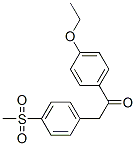 1-(4-ETHOXYPHENYL)-2-(4-MESYLPHENYL)ETHAN-1-ONE CAS#: 346413-00-1