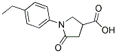 1-(4-ETHYLPHENYL)-2-OXOPYRROLIDINE-4-CARBOXYLIC ACID CAS#: 133748-26-2