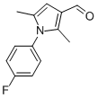 1-(4-FLUORO-PHENYL)-2,5-DIMETHYL-1H-PYRROLE-3-CARBALDEHYDE CAS#: 119673-50-6