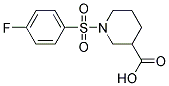 1-[(4-FLUOROPHENYL)SULFONYL]PIPERIDINE-3-CARBOXYLIC ACID CAS#: 385403-97-4