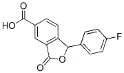 1-(4-Fluorophenyl)-1,3-dihydro-3-oxo-5-isobenzofurancarboxylic Acid CAS#: 372941-51-0