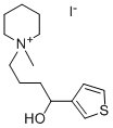 1-(4-Hydroxy-4-(3-thienyl)butyl)-1-methylpiperidinium iodide CAS#: 31648-12-1