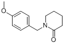 1-(4-METHOXY-BENZYL)-PIPERIDIN-2-ONE CAS#: 128773-73-9