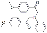 1-(4-METHOXY-PHENYL)-2-([2-(4-METHOXY-PHENYL)-2-OXO-ETHYL]-PHENYL-AMINO)-ETHANONE CAS#: 333306-68-6