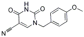 1-(4-METHOXYBENZYL)-2,4-DIOXO-1,2,3,4-TETRAHYDRO-5-PYRIMIDINECARBONITRILE CAS#: 131699-05-3