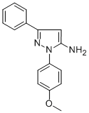 1-(4-METHOXYPHENYL)-3-PHENYL-1H-PYRAZOL-5-AMINE CAS#: 41554-51-2