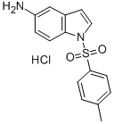 1-[(4-METHYLPHENYL)SULFONYL]-1H-INDOL-5-AMINIUM CHLORIDE CAS#: 306937-24-6